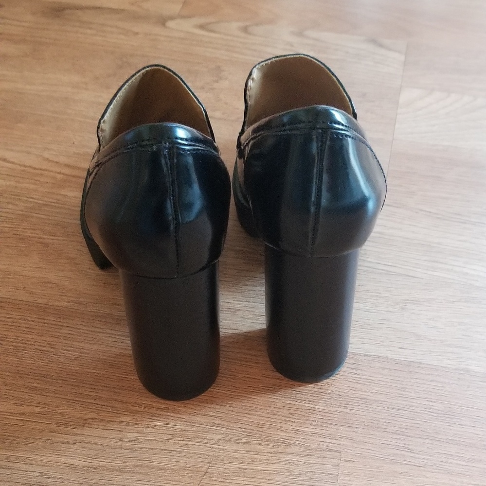 Nine West Oxford Block Platform Heels 5.5 - Picture 4 of 8